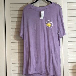 NWT SIMPLY SOUTHERN XL Spring Happy Easter t shirt